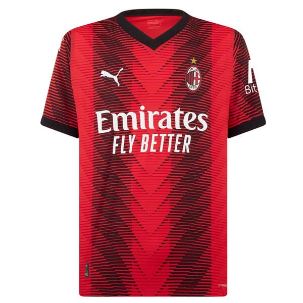 AC Milan Home Player Version Football Shirt 23/24