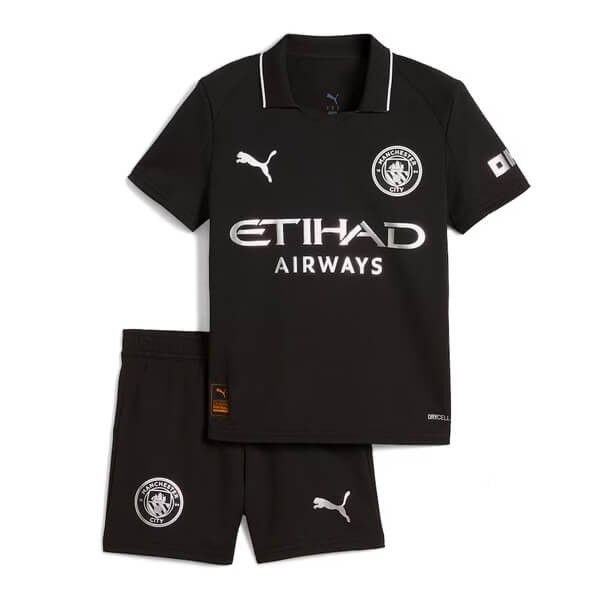 Manchester City Away Kids Kit 25/26