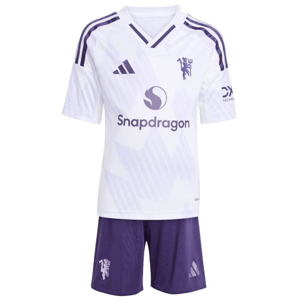 Manchester United Away Kids Kit 25/26