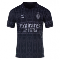 AC Milan x Pleasures Player Version Football Shirt 2024