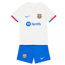 Barcelona Away Kids Football Kit 23/24