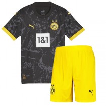 Borussia Dortmund Away Kids Football Kit 23/24