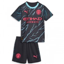 Manchester City Third Kids Football Kit 23/24