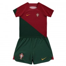 Portugal Home Kids Football Kit 22/23
